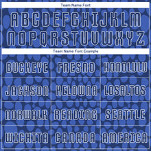 Load image into Gallery viewer, Custom Royal Navy White Sublimation Soccer Uniform Jersey