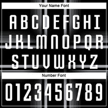 Load image into Gallery viewer, Custom Black White-Gray Sublimation Soccer Uniform Jersey