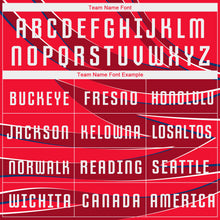 Load image into Gallery viewer, Custom Red White Sublimation Soccer Uniform Jersey