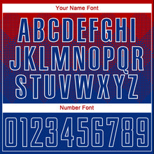 Load image into Gallery viewer, Custom Red Royal-White Sublimation Soccer Uniform Jersey