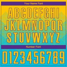 Load image into Gallery viewer, Custom Lakes Blue Gold-Purple Sublimation Soccer Uniform Jersey