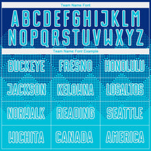 Load image into Gallery viewer, Custom Royal Lakes Blue-White Sublimation Soccer Uniform Jersey