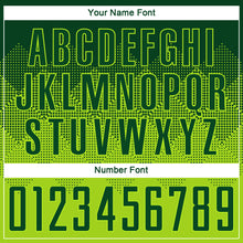 Load image into Gallery viewer, Custom Neon Green Green Sublimation Soccer Uniform Jersey