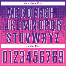 Load image into Gallery viewer, Custom Pink Purple-White Sublimation Soccer Uniform Jersey