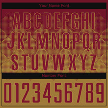 Load image into Gallery viewer, Custom Old Gold Crimson Sublimation Soccer Uniform Jersey