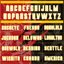 Load image into Gallery viewer, Custom Graffiti Pattern White Black Red-Yellow Scratch Sublimation Soccer Uniform Jersey