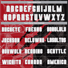 Load image into Gallery viewer, Custom Graffiti Pattern White Black Red-Gray Scratch Sublimation Soccer Uniform Jersey