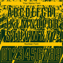 Load image into Gallery viewer, Custom Green Yellow Sublimation Soccer Uniform Jersey