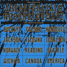 Load image into Gallery viewer, Custom Powder Blue Black-Old Gold Sublimation Soccer Uniform Jersey