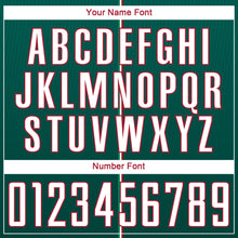 Load image into Gallery viewer, Custom Green White-Red Sublimation Mexico Soccer Uniform Jersey