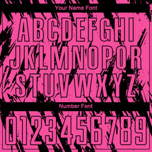 Load image into Gallery viewer, Custom Pink Black Sublimation Soccer Uniform Jersey