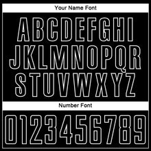 Load image into Gallery viewer, Custom Black Red-White Sublimation Soccer Uniform Jersey