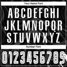 Load image into Gallery viewer, Custom Black White Sublimation Soccer Uniform Jersey