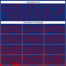 Load image into Gallery viewer, Custom Royal Red Sublimation Soccer Uniform Jersey