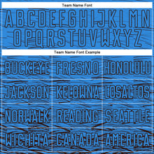 Load image into Gallery viewer, Custom Powder Blue Brown Sublimation Soccer Uniform Jersey