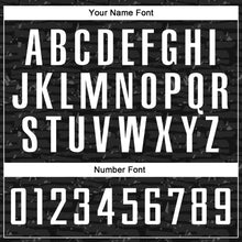 Load image into Gallery viewer, Custom Black White Sublimation Soccer Uniform Jersey