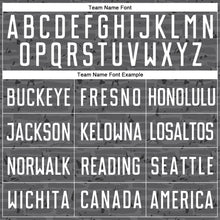 Load image into Gallery viewer, Custom Steel Gray White Sublimation Soccer Uniform Jersey