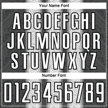 Load image into Gallery viewer, Custom Steel Gray White-Black Ethnic Stripes Sublimation Soccer Uniform Jersey