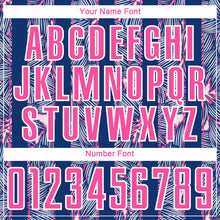 Load image into Gallery viewer, Custom Royal Pink-White Flowers Sublimation Soccer Uniform Jersey