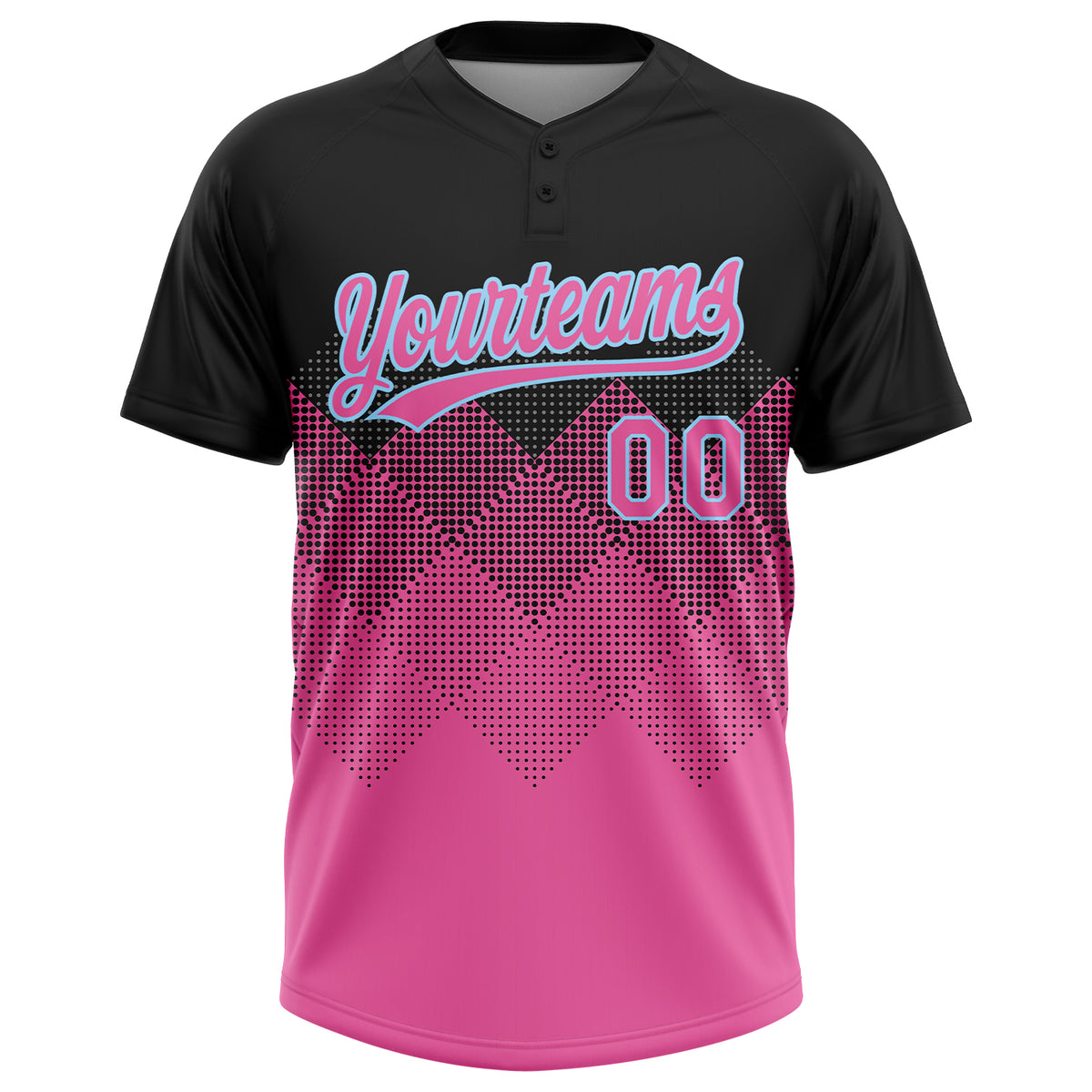 jersey design pink and black