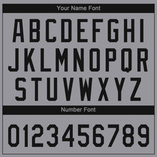 Load image into Gallery viewer, Custom Gray Black-Camo 3D Pattern Two-Button Unisex Softball Jersey