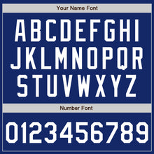 Load image into Gallery viewer, Custom Royal White Two-Button Unisex Softball Jersey