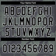 Load image into Gallery viewer, Custom Olive Black-White 3D Pattern Salute To Service Two-Button Unisex Softball Jersey