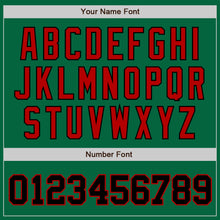 Load image into Gallery viewer, Custom Kelly Green Black-Yellow Authentic Split Fashion Baseball Jersey