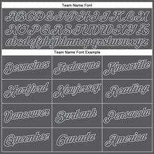 Load image into Gallery viewer, Custom Steel Gray Gray Performance T-Shirt