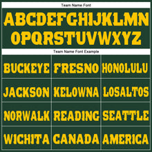 Load image into Gallery viewer, Custom Green Gold Fleece Jogger Sweatpants