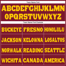 Load image into Gallery viewer, Custom Crimson Gold Fleece Jogger Sweatpants