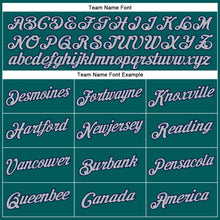 Load image into Gallery viewer, Custom Teal Gray-Navy Performance T-Shirt