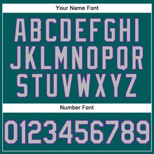 Load image into Gallery viewer, Custom Teal Gray-Purple Performance T-Shirt