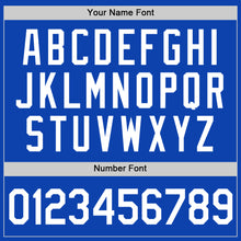 Load image into Gallery viewer, Custom Thunder Blue White-Red Authentic Baseball Jersey