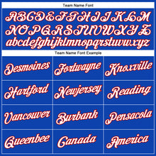 Load image into Gallery viewer, Custom Thunder Blue White-Red Performance T-Shirt