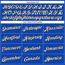 Load image into Gallery viewer, Custom Thunder Blue White-Black Performance T-Shirt