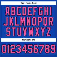 Load image into Gallery viewer, Custom Thunder Blue Pink-Black Performance T-Shirt