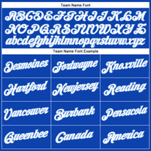 Load image into Gallery viewer, Custom Thunder Blue White-Light Blue Performance T-Shirt