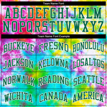 Load image into Gallery viewer, Custom Tie Dye Kelly Green-White 3D Authentic Baseball Jersey