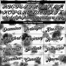 Load image into Gallery viewer, Custom Tie Dye Black-White 3D Steel Performance T-Shirt