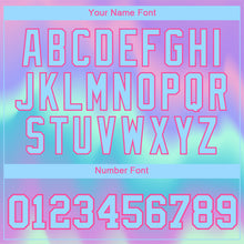 Load image into Gallery viewer, Custom Tie Dye Light Blue-Pink 3D Performance T-Shirt