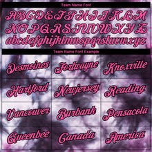 Load image into Gallery viewer, Custom Tie Dye Pink-Black 3D Performance T-Shirt