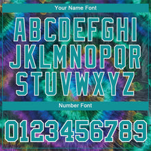 Load image into Gallery viewer, Custom Tie Dye Aqua-White 3D Performance T-Shirt