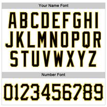 Load image into Gallery viewer, Custom White Black-Gold Authentic Sleeveless Baseball Jersey