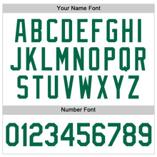 Load image into Gallery viewer, Custom White Kelly Green-Gray Authentic Sleeveless Baseball Jersey