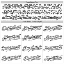 Load image into Gallery viewer, Custom White White-Black Authentic Sleeveless Baseball Jersey