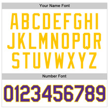 Load image into Gallery viewer, Custom White Purple-Gold Rainbow For Pride LGBT Performance T-Shirt