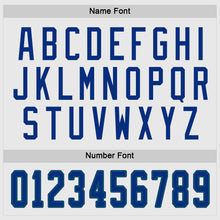 Load image into Gallery viewer, Custom White Royal-Kelly Green Hockey Jersey