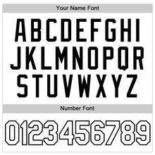 Load image into Gallery viewer, Custom White White-Black Performance T-Shirt