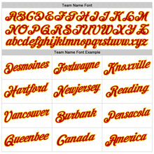 Load image into Gallery viewer, Custom White Red-Gold Performance T-Shirt